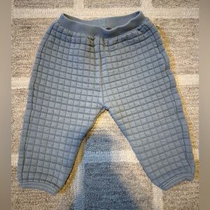 Quincy Mae Gray Quilted Pant